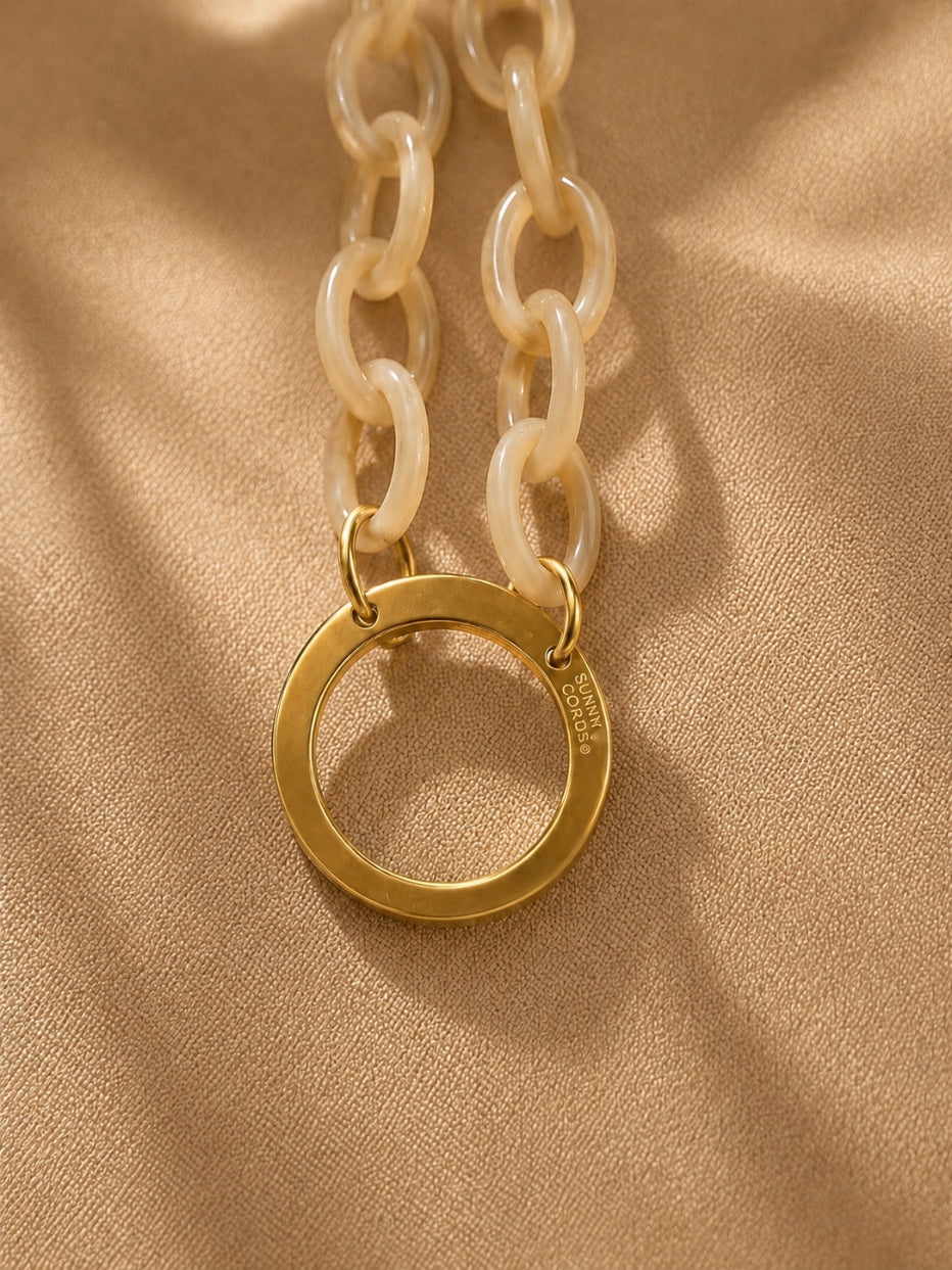 Ace naturel beige Ring Edit