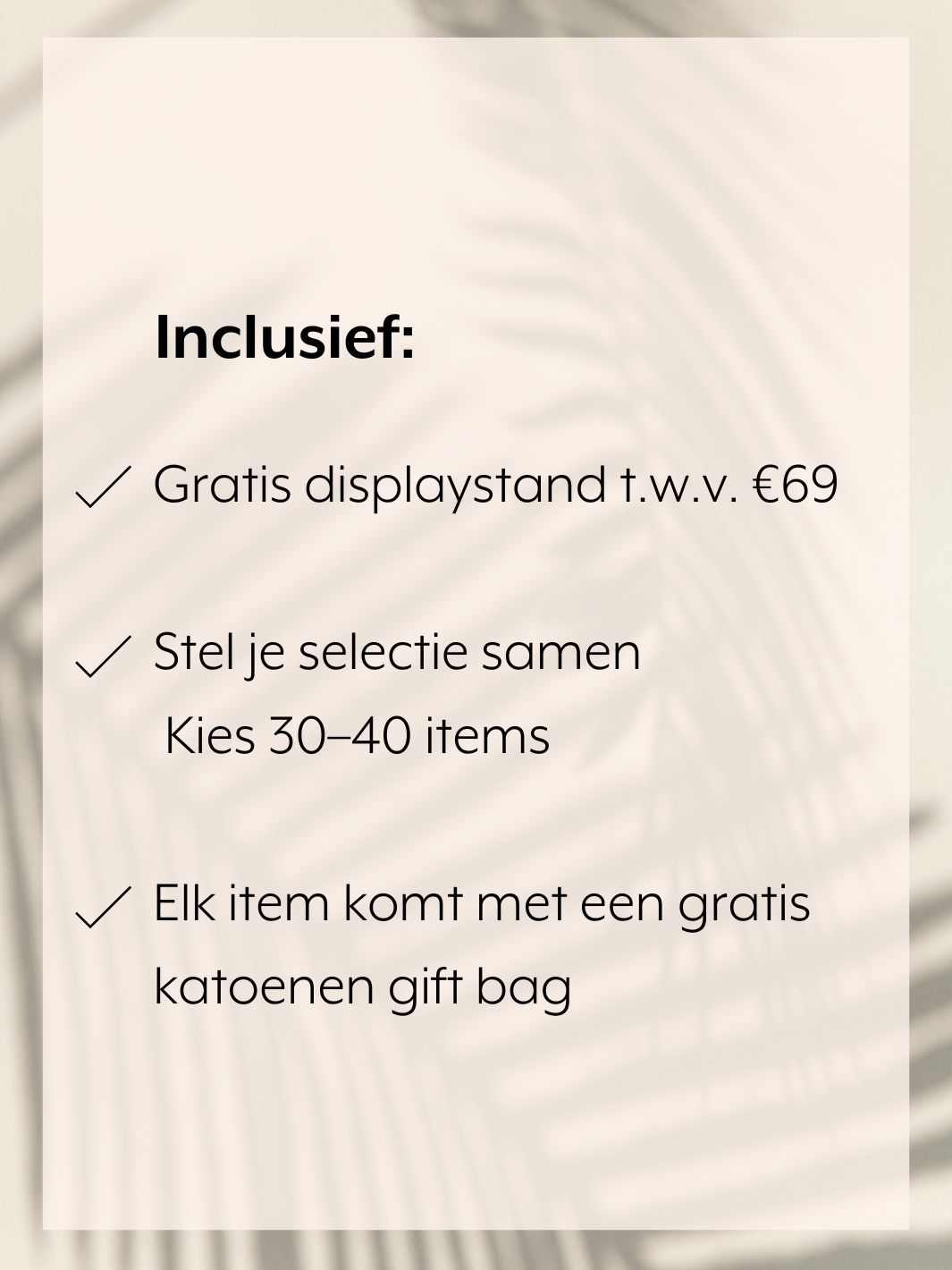 Startpakket NL - Mix & match je eigen selectie
