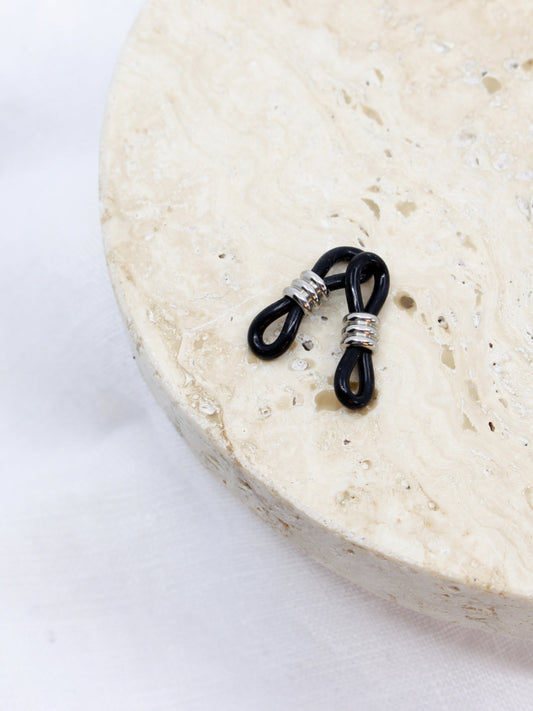 Rubber loop Silver